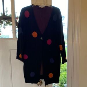 Colorful Polka Dot Women's Sweater